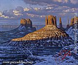 Alexei Butirskiy Monument Valley painting